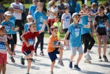 Zagrijavanje za dječju utrku u Zagrebu