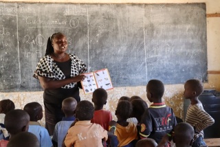 Učionica u Keniji.